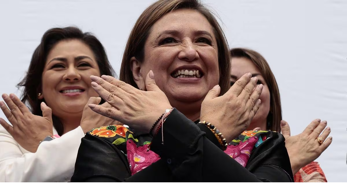 Xóchitl Gálvez se registra como precandidata a la Presidencia por Frente Amplio por México