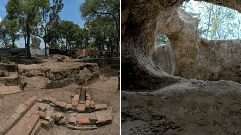 Encuentran fosas funerarias con más de 3 mil años de antigüedad en el Bosque de Chapultepec