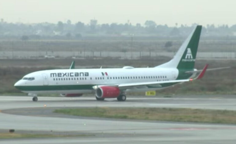 Mexicana de Aviación retoma operaciones tras 13 años; sale primer vuelo del AIFA a Tulum