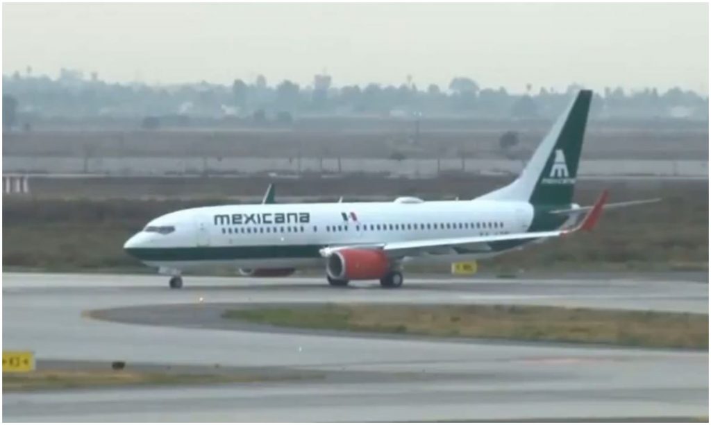 Primer vuelo de Mexicana de Aviación es desviado a Yucatán