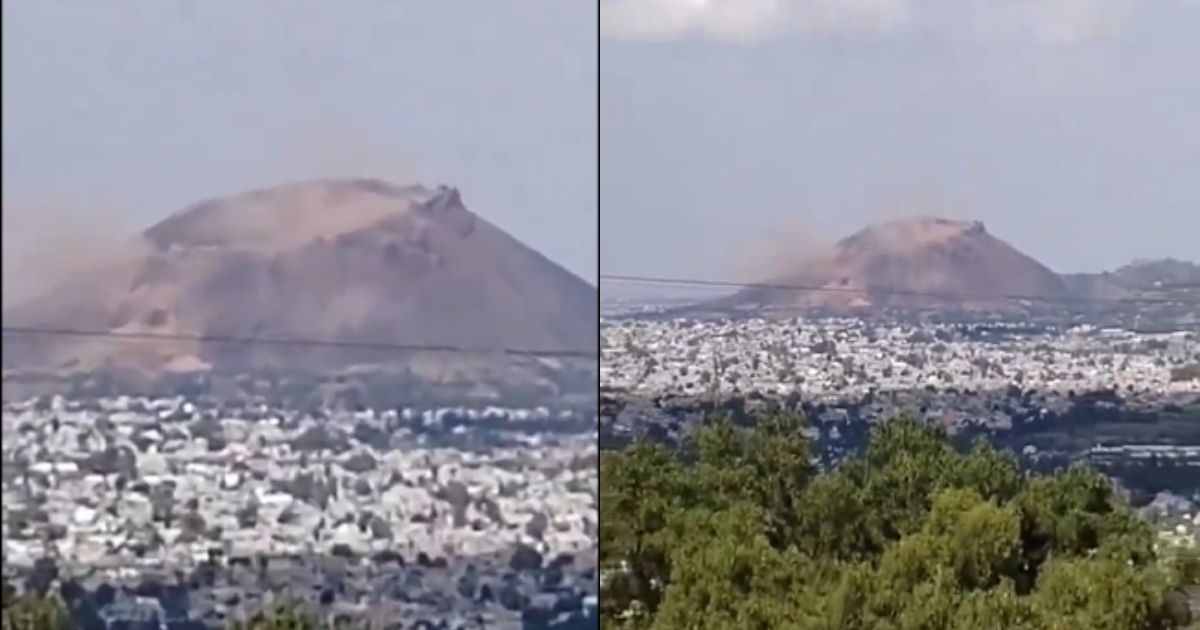 Desmienten desgajamiento del cerro de Minas tras sismo, en Iztapalapa