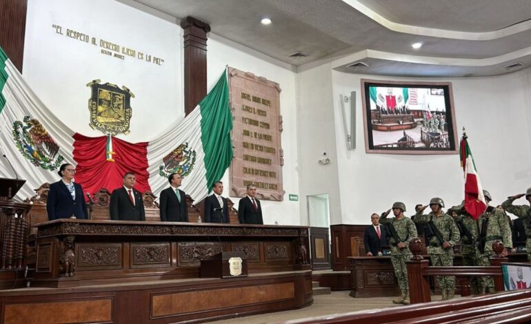 Manolo Jiménez asume gubernatura de Coahuila; anuncia plan ejecutivo de 100 días