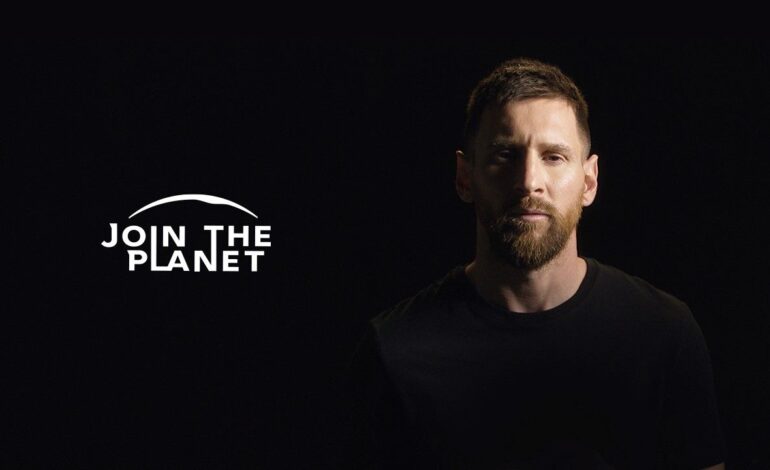 Messi se une a Join the Planet para inspirar el cuidado del planeta y promover proyectos de la Fundación