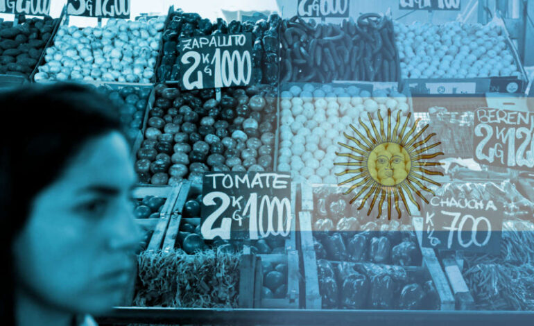 Inflación en Argentina llega al 211.4% en 2023… y desbanca del podio a Venezuela