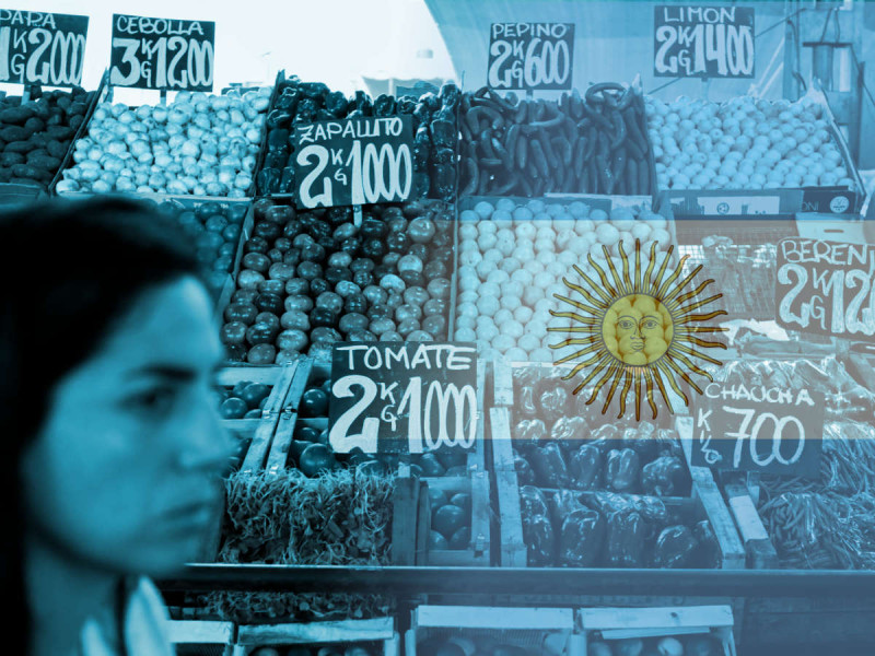 Inflación en Argentina llega al 211.4% en 2023… y desbanca del podio a Venezuela