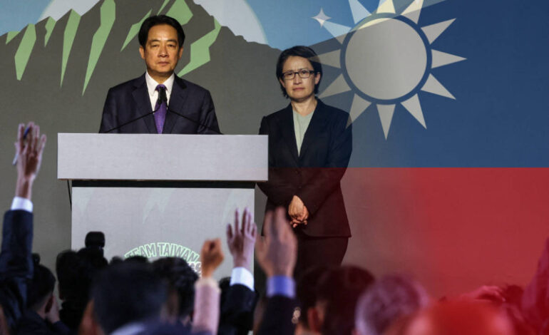 Lai Ching-te es electo como presidente de Taiwán… pese a las amenazas de China