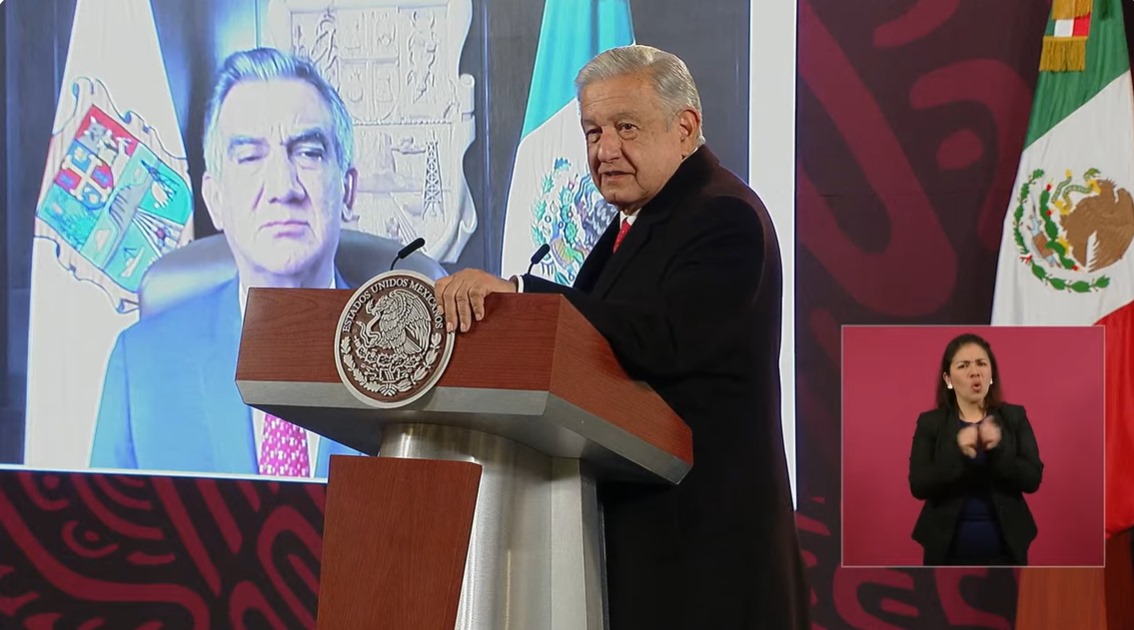 Avala presidente López Obrador trabajo de Américo en materia de seguridad en Tamaulipas