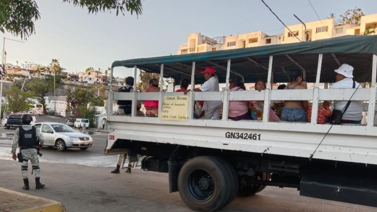 Continúa crisis de transporte en Acapulco: 6 días y contando
