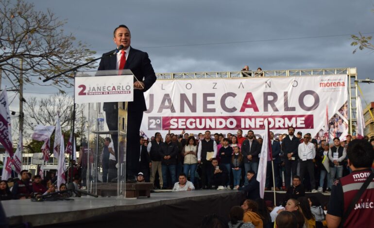 Más de 30 mil maderenses acuden al 2º informe de Janecarlo Lozano