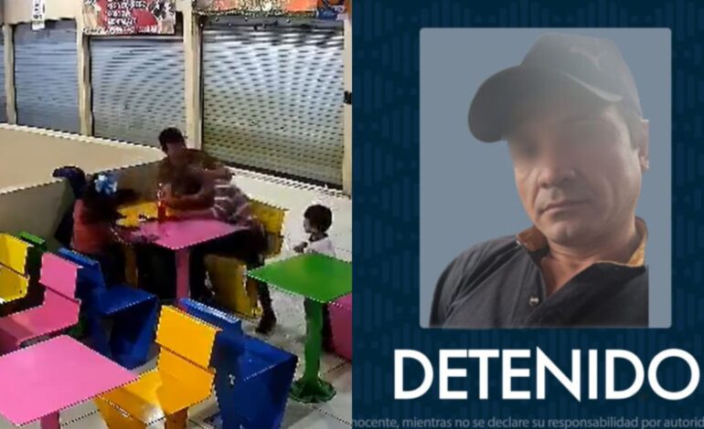 Arrestan a hombre que golpeó a su esposa enfrente de sus hijos en Querétaro