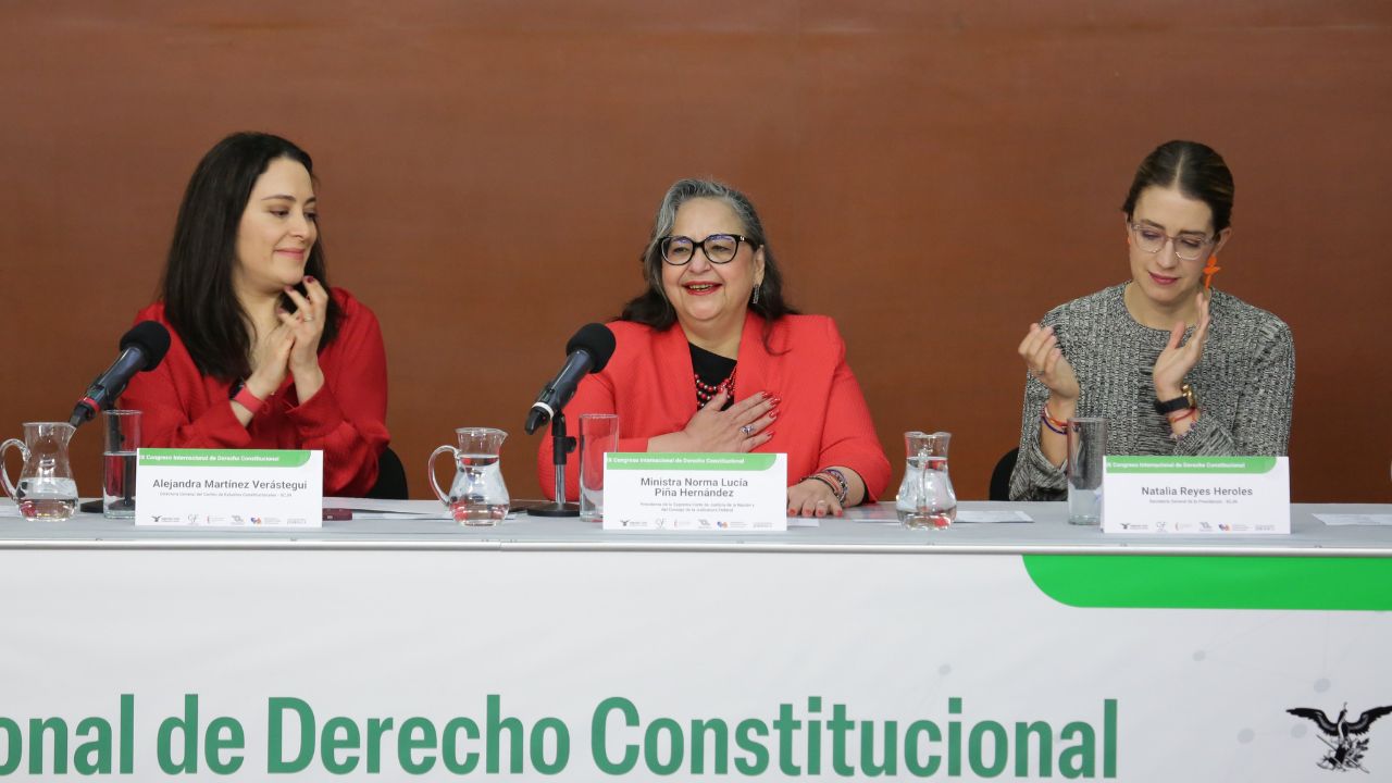 Norma Piña destaca avances y retos del sistema penal acusatorio en México