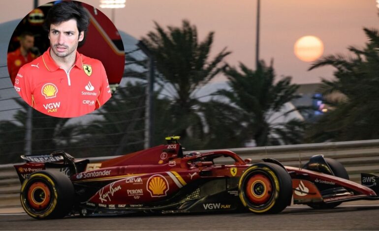Sainz domina segundo día de pruebas pretemporada de F1 por detrás del “Checo”