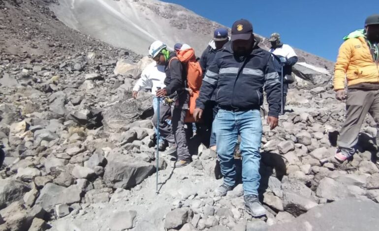 Tras 10 días, hallan sin vida al último alpinista desaparecido en el Pico de Orizaba