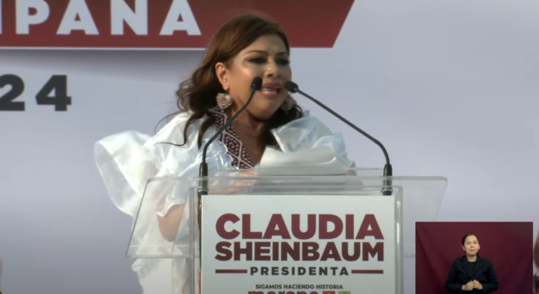 De la mano de Sheinbaum, Clara Brugada arranca campaña para la jefatura de Gobierno