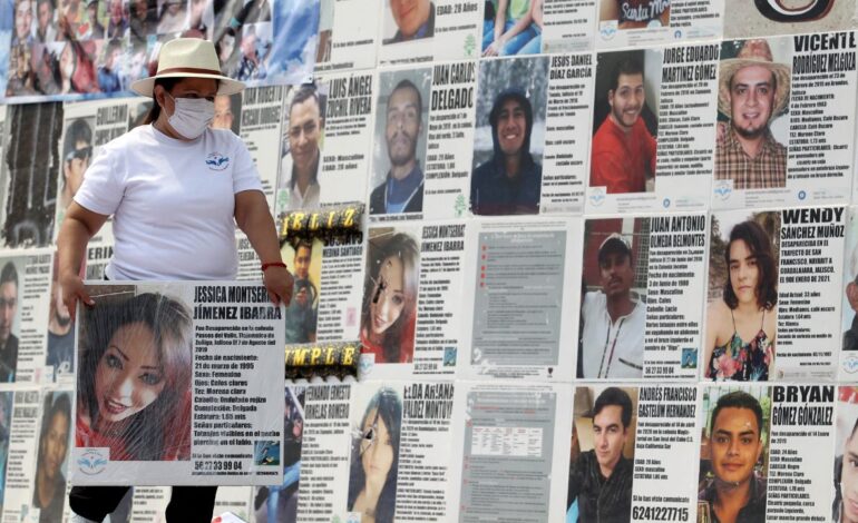 Otorgan a colectivo suspensión definitiva para que Gobierno no modifique registro de personas desaparecidas