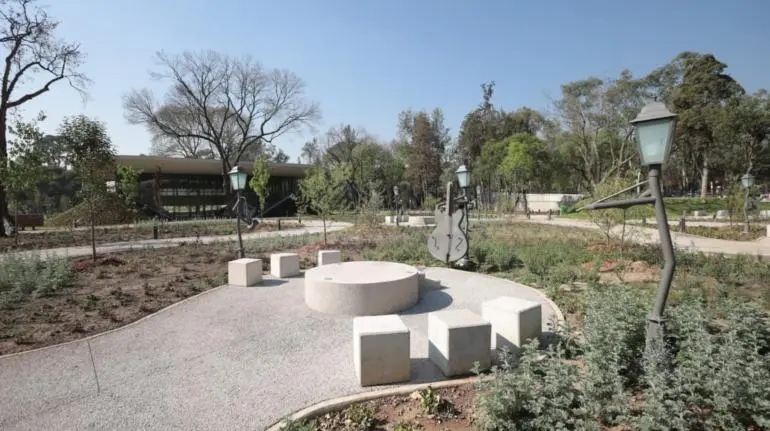 Inauguran el Jardín Escénico de Chapultepec