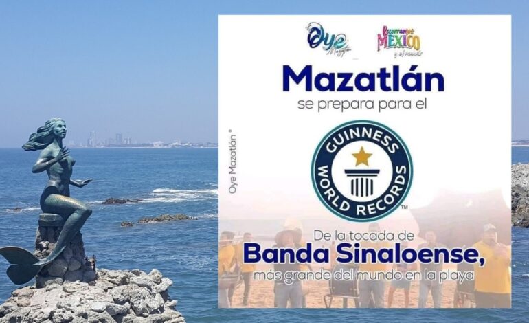 Músicos y bandas de Mazatlán convocan a la tocada más grande del mundo en la playa