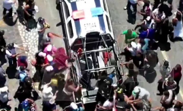 Intentan linchar en Taxco a presuntos asesinos de niña de 8 años
