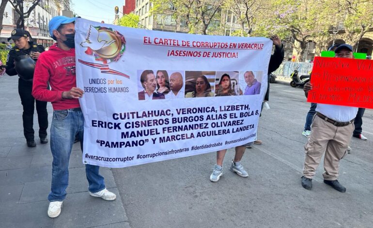Piden alto a abusos de FGE y Gobierno de Veracruz
