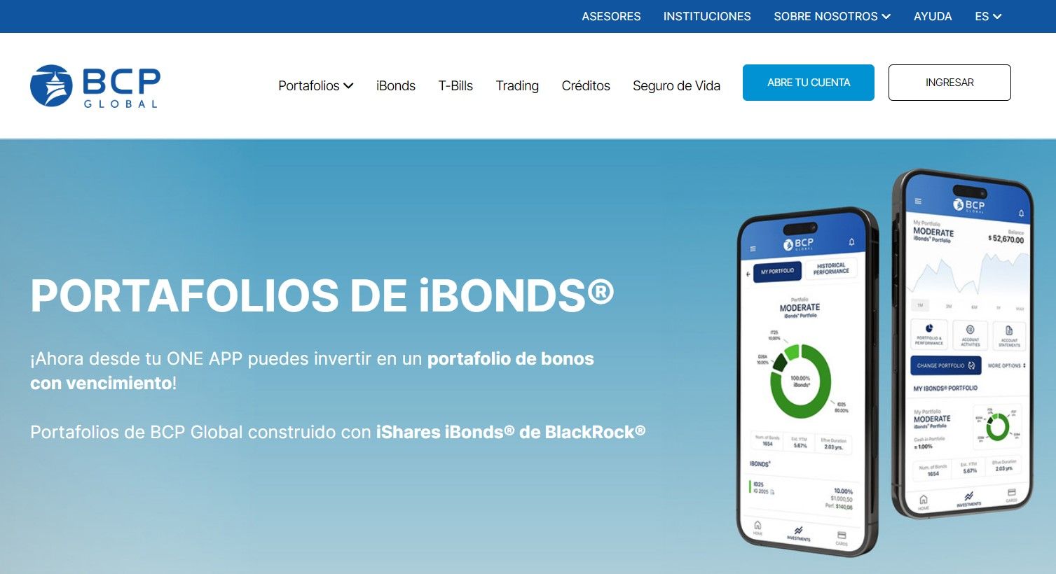 BCP Global lanza portafolios de iBonds utilizando los iShares iBonds™ de BlackRock