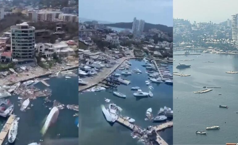 Alerta en Acapulco: 800 embarcaciones hundidas amenazan el medio ambiente