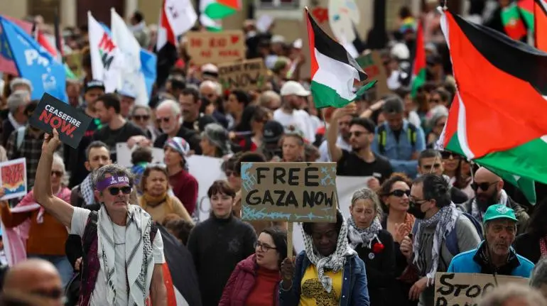 Una treintena de ciudades de todo el mundo piden la liberación de los rehenes de Gaza