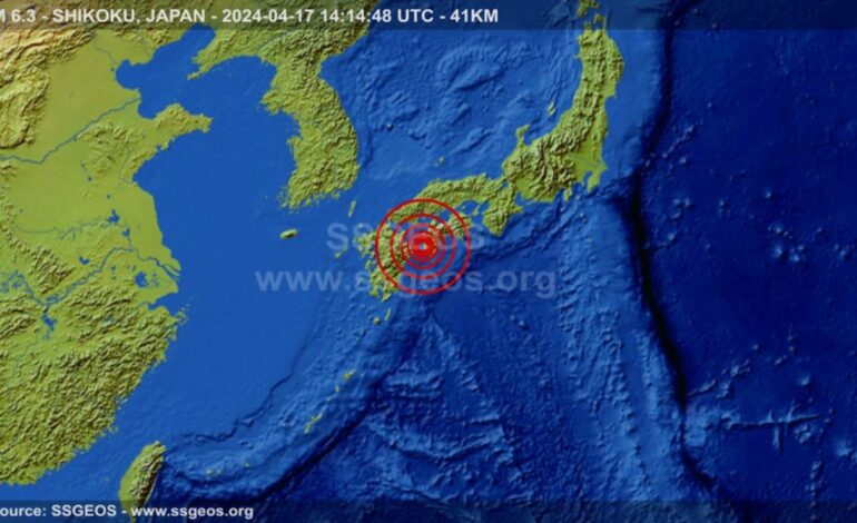 Sismo de M6.4 sacude Japón; no hay alerta de tsunami