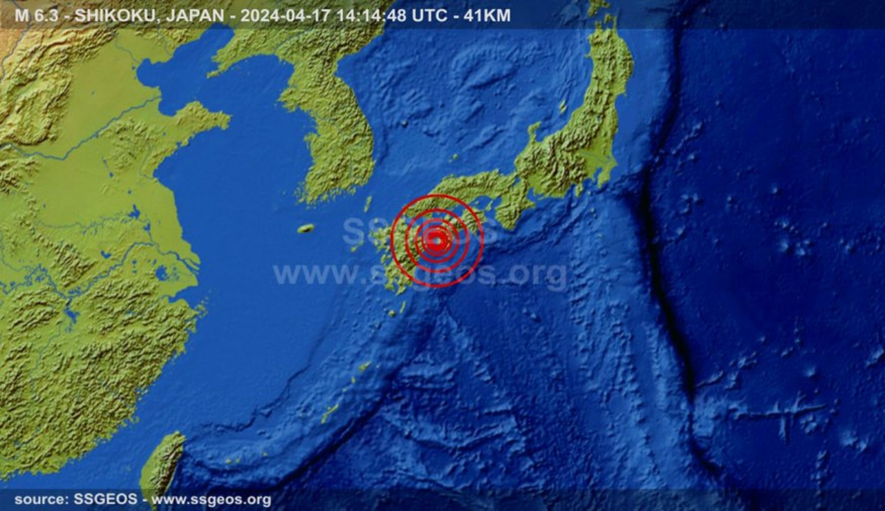 Sismo de M6.4 sacude Japón; no hay alerta de tsunami
