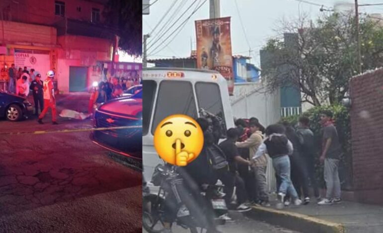 Detienen a 9 agresores de estudiantes en CCH Naucalpan