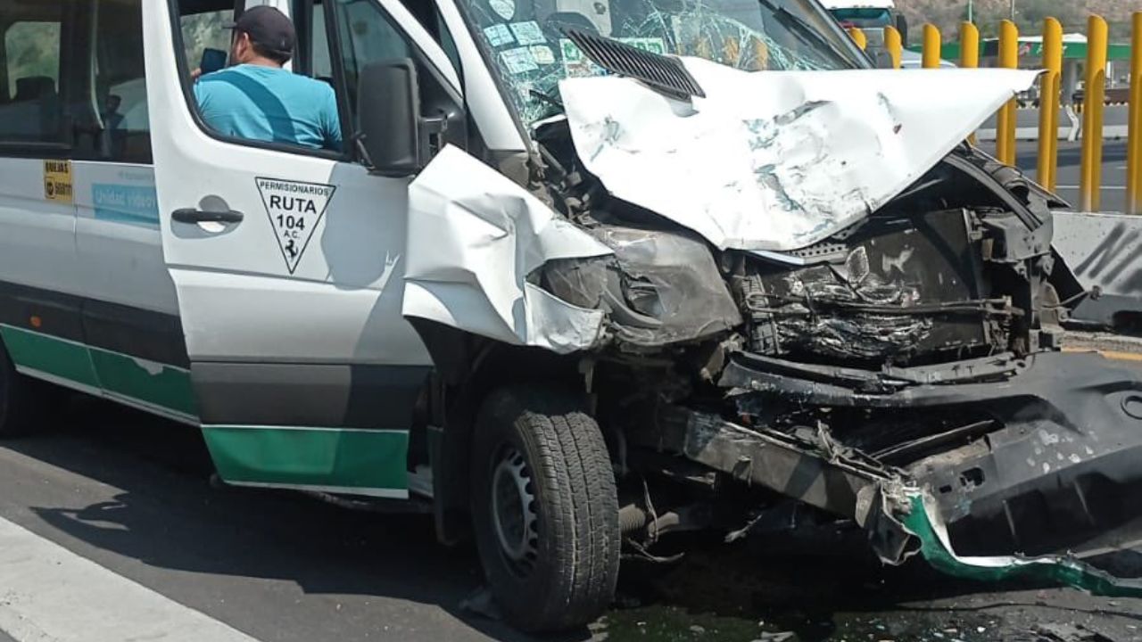 Accidente en la autopista México-Puebla deja varios lesionados