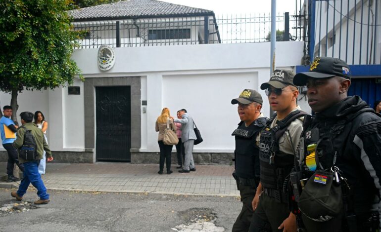 AMLO desmiente reciente contacto con gobierno de Ecuador tras asalto a embajada